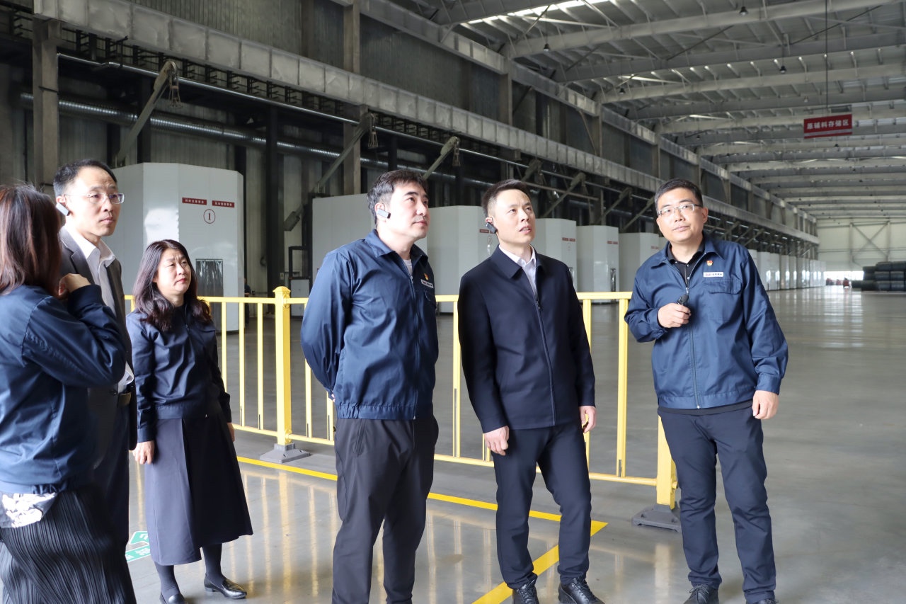 中國機械總院集團哈爾濱焊接研究所領(lǐng)導(dǎo)走訪金橋焊材集團調(diào)研